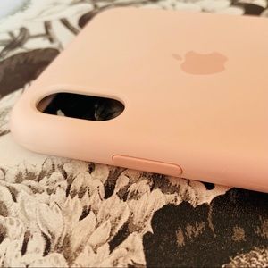 Apple iPhone XS Max Silicone Case, Pink Sand